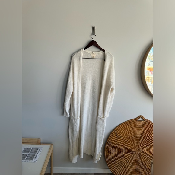 Jessica Simpson size 1X cream long knit cardigan.. - Picture 2 of 7